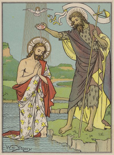 Baptism of Our Lord by W.S. Stacey